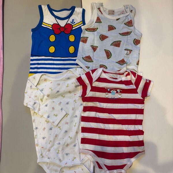 ベビー服4枚セット まとめ売り 70〜80サイズ
