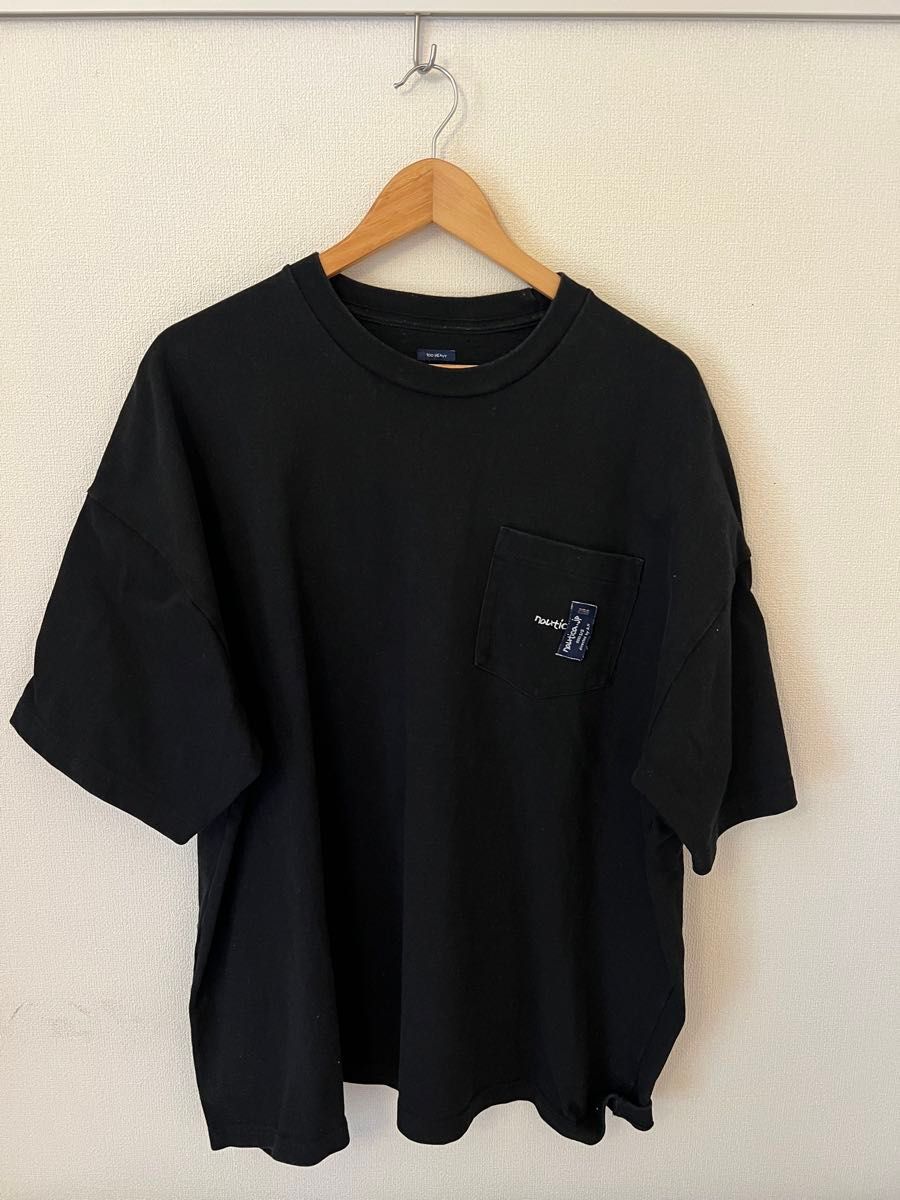NAUTICA】ノーティカ ロンT 長袖Tシャツ 黒 希少XXLサイズ NAUTICA】ノーティカ ロンT 長袖Tシャツ 黒 希少XXLサイズ