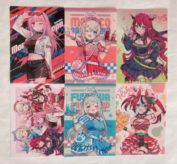 ホロライブ English クリアファイル 6種
