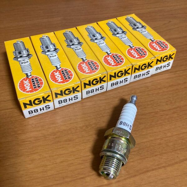未使用 NGK B8HS スパークプラグ 6本セット