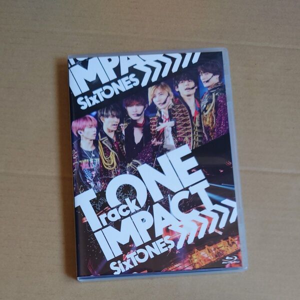 正規品 SixTONES TrackONE -IMPACT- 通常盤 Blu-ray ブルーレイ