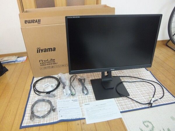 ディスプレイ iiyama ProLite xb2481hsu モニター