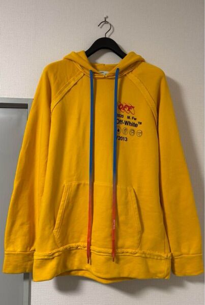 OFF-WHITE Industrial Y013 Incomp Hoodie オフホワイト パーカー