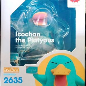【新品未開封】特製台座付・ねんどろいど カモノハシのイコちゃん 万博限定