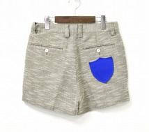 PHENOMENON フェノメノン EMBLEM SHORTS エンブレムショーツ KHAKI カーキ L/32 HALF PANTS ハーフ ショートパンツ WAPPEN ワッペン_画像5