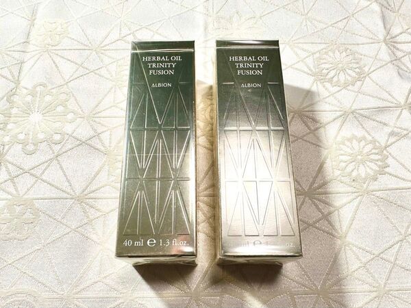 アルビオン ハーバルオイル トリニティフュージョン 40ml 2個