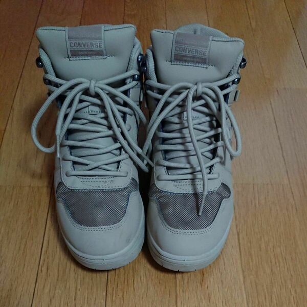 CONVERSE コンバース ベージュ ハイカットスニーカー