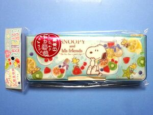 【ペンケース】 スヌーピー/両面開き ソフト ペンケース 小学生筆箱/スイーツ ピーナッツ★送料520円～