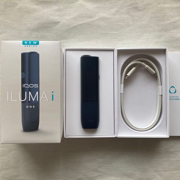 IQOS アイコス イルマi ワン ミッドナイトブラック (ホルダー・ケーブル)