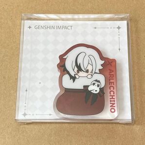 【新品未開封】原神 正規品 タオバオ特典 絨冬暖聚 召使 アクリルブロック