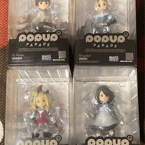 【新品未開封】ブレイブリーデフォルト POP UP PAREDE フィギュア 4体セット