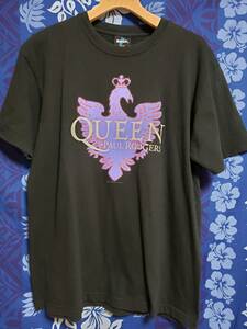 QUEEN＆PAUL クイーン＆ポール・ロジャース Tシャツ 2005 カラーブラック サイズL QUEEN 名古屋ドーム購入品 中古 