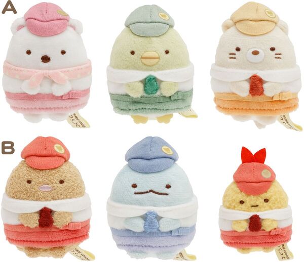 すみっコぐらし すみっコぐらしショップ限定 映画【ツギハギ工場のふしぎなコ】てのりぬいぐるみ 7体セット