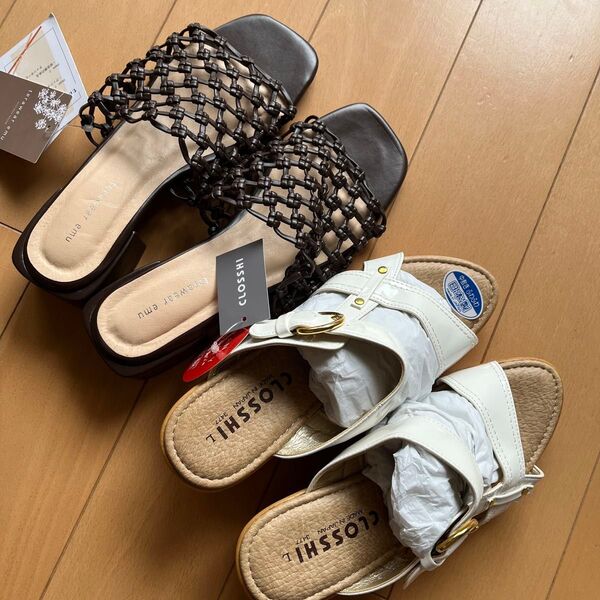 サンダル 2足セット 1800円に値下げします
