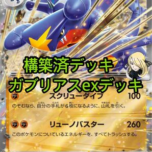 ポケモンカード 構築済デッキ ガブリアスexデッキ