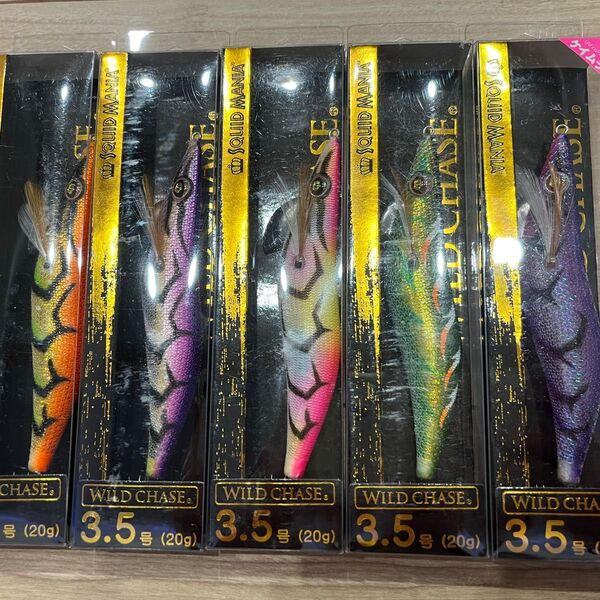 WILD CHASE 3.5号 5個セット エギ まとめ売り