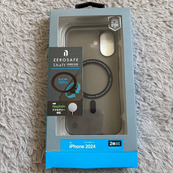 ラスタバナナ iPhone 16用 ZEROSAFE SHAFT カメラ周囲保護