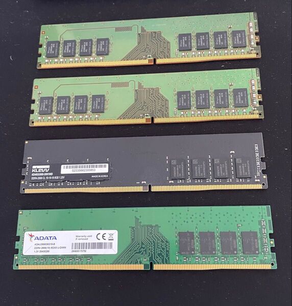 DDR4-2666 32GB 8G×4枚