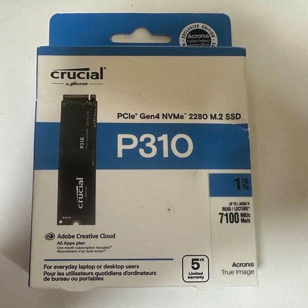 Crucial P310 CT1000P310SSD801 新品未使用