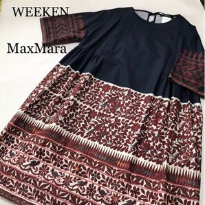 ウィークエンド マックスマーラ ワンピース ひざ丈 レディース