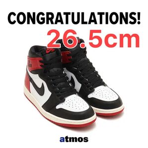 NIKE AIR JORDAN 1 HIGH OG Black Toe つま黒