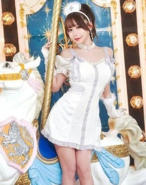 〈新品〉 リュクステラ エクリュナース コスプレ セクシー キャバ ドレス