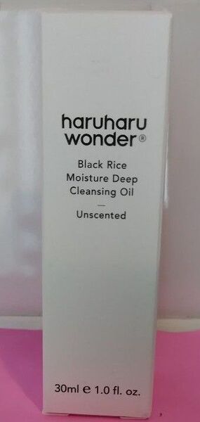 haru haru wonder ブラックライス モイスチャー ディープ クレンジング オイル ハルハルワンダー 黒米 ビーガン