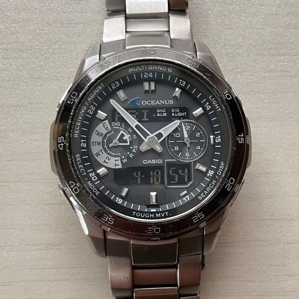 カシオ オシアナス CASIO OCEANUS OCW-T400TB-1AJF アナデジ 完動品