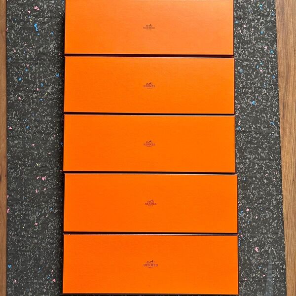 HERMES エルメス ネクタイ箱 空箱 空き箱 BOX ネクタイ 保存箱 ボックス