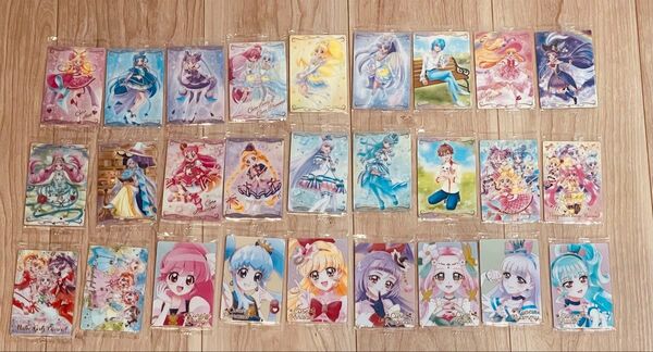 プリキュアウエハース11 コンプ 全27種 キュアニャミーHR キュアリリアンHR