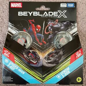 ベイブレードX BX-00ダブルスターター スパイダーマン/ヴェノム 新品未開封