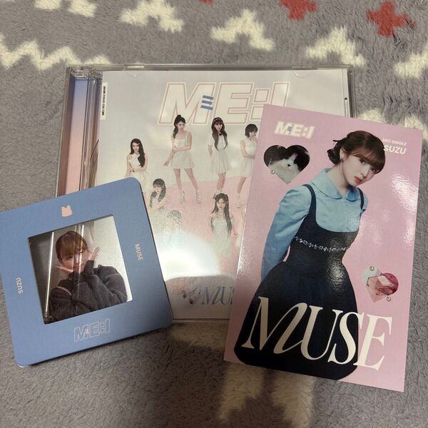 ME:I ミーアイ MUSE 通常盤 CD スライドフィルム コンセプトカード 山本すず