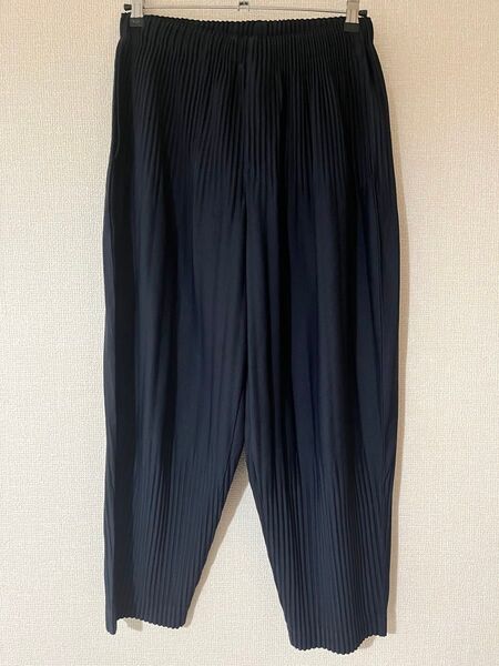homme plisse issey miyake パンツ ネイビーサイズ1