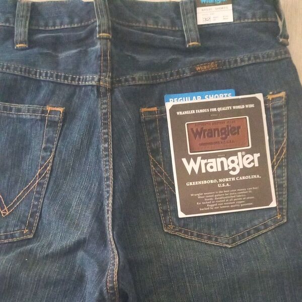 新品 Wrangler BASIC SHORTS ジーンズ 32