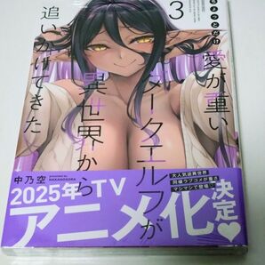 ちょっとだけ愛が重いダークエルフが異世界から追いかけてきた コミック 漫画 第3巻 シュリンク付き 新品未読品
