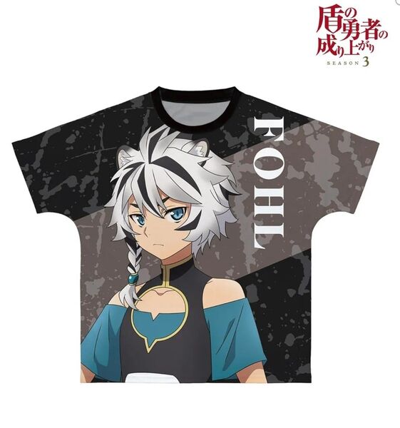 TVアニメ『盾の勇者の成り上がり Season 3』 フォウル フルグラフィックTシャツ ユニセックス XLサイズ