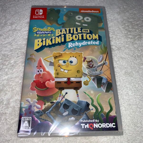 【Switch】 スポンジボブ:Battle for Bikini Bottom - Rehybrated 未開封新品です。
