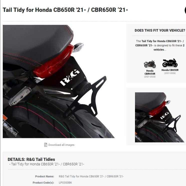 2025年最新】Yahoo!オークション -cb650r フェンダーレスの中古