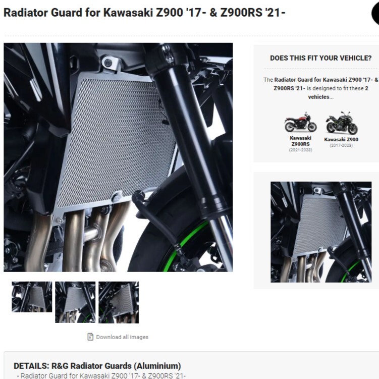 2025年最新】Yahoo!オークション -z900rs ラジエーターの中古品
