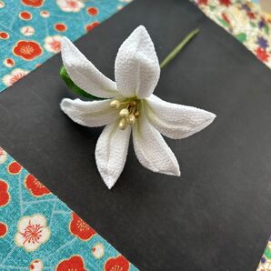 ユリ ゆり 白百合 結婚式 浴衣 和装 袴 着物 モチーフ 材料 花 カトレア リリー
