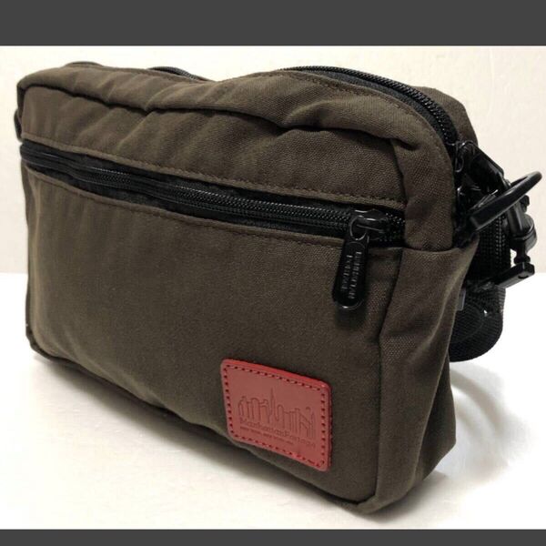 マンハッタンポーテージ 2502268 ブラウン 限定 ショルダーバッグ ワックス加工 Manhattan Portage