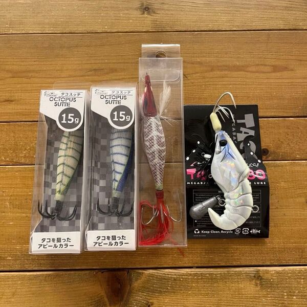 メガバス (Megabass) エギ 8Pod TACO-LE 80 (タコーレ80) G シルバーグロー 37244 タコ釣り