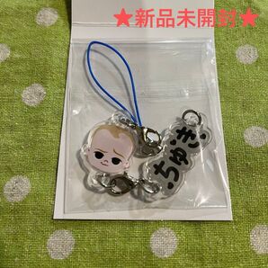 ★新品未開封★ ボスベイビー 推し活ストラップ ブラック ポケユニ アクリルキーホルダー