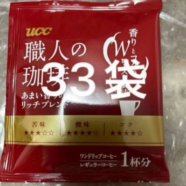 UCC 職人の珈琲 あまい香りのリッチブレンド 33袋