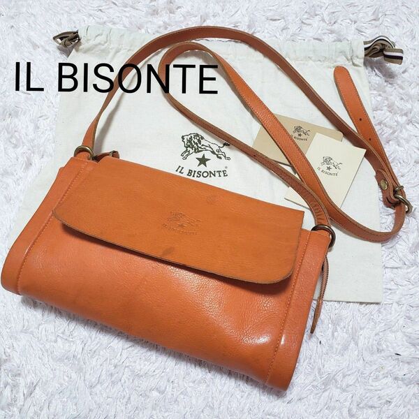 IL BISONTE イルビゾンテ ショルダーバッグサコッシュ クロスボディ