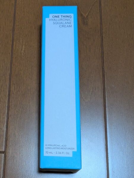 ワンシング ONE THING ヒアルロニックスクワランクリーム 70ml しっとり 混合肌 乾燥肌 8重ヒアルロン酸