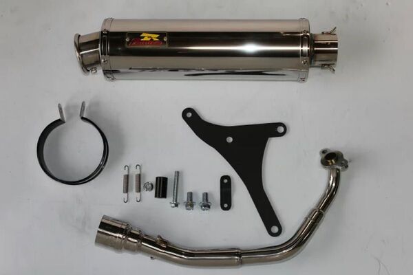 新品 未使用 在庫有平日即日発送リアライズ Dio110 2BJ-JK03 22Racing SUS バイクマフラー