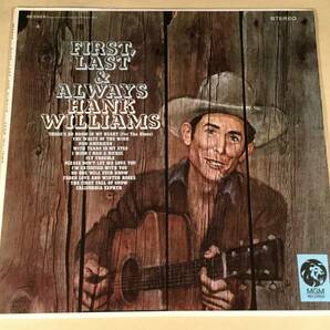 LP(米盤)●ハンク・ウィリアムス HANK WILLIAMS／FIRST,LAST & ALWAYS●美品！の画像1