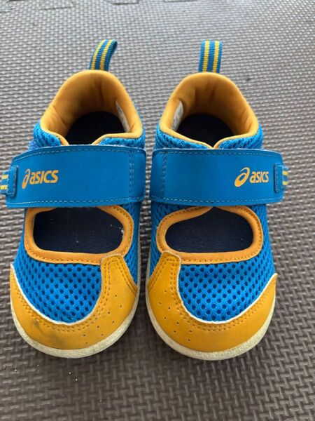 asics サンダル メッシュ 水陸両用 14㎝