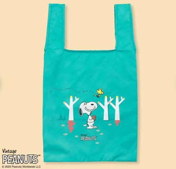 シュガーバターの木 × PEANUTS スヌーピーコラボ エコバッグ